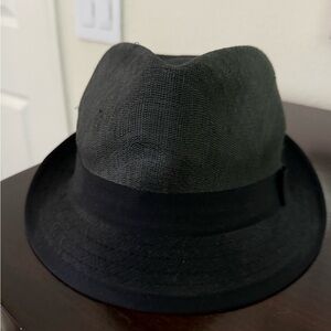 Ralph Lauren Stylish Black Fedora Hat